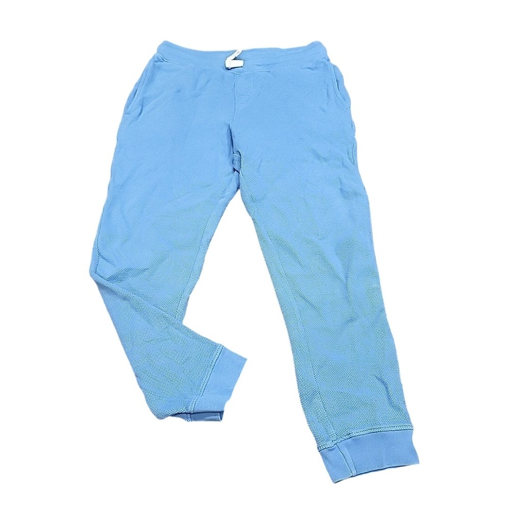 Boys Lightweight Drawstring Relaxed Joggers Pants Pockets Large Size 10/12 Blue